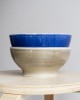 BOWL. BLUE AND BROWN. 2 IN 1